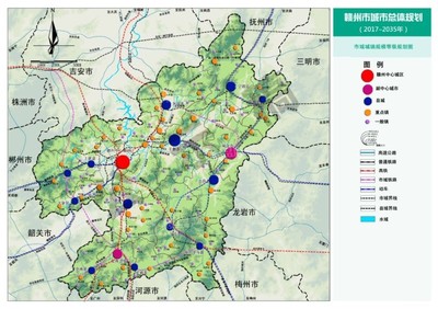 赣州绘就发展新蓝图 “两市四区三轴”引领城市未来高速发展